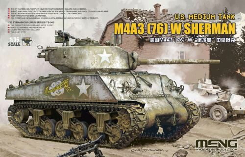 MENG-Model TS-043 U.S.Medium Tank M4A3 (76)W